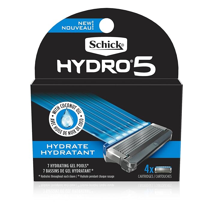 SCHICK HYDRO SNST 5BLDS 6CRT