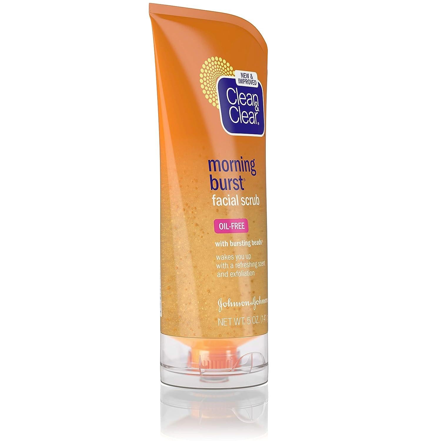 Clean & Clear Morning Burst Facial Scrub 5oz (Oil-Free)