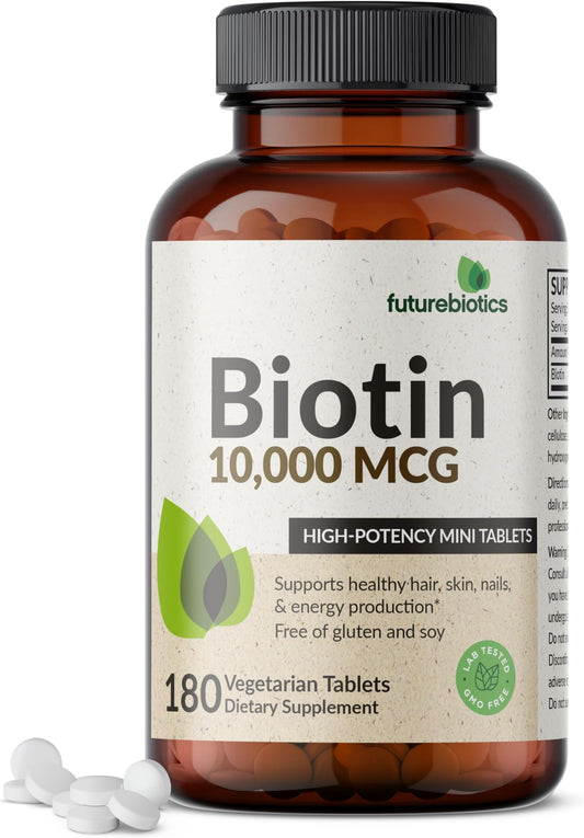 BIOTIN 10000MCG TABLET 120CT 21ST CENT