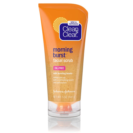 Clean & Clear Morning Burst Facial Scrub 5oz (Oil-Free)