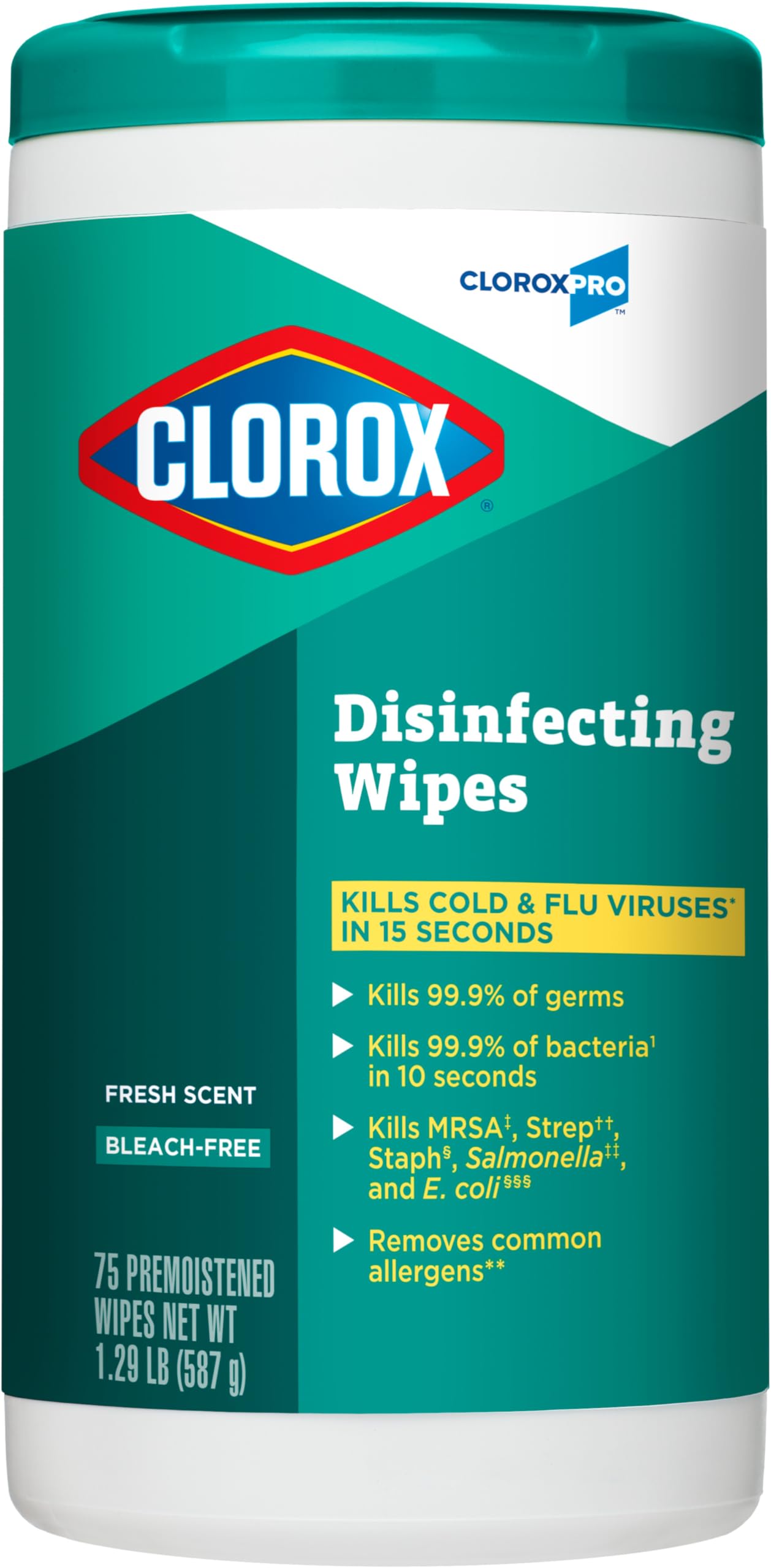 CLOROX DSFCT WIPES PA 12X35 FRESH