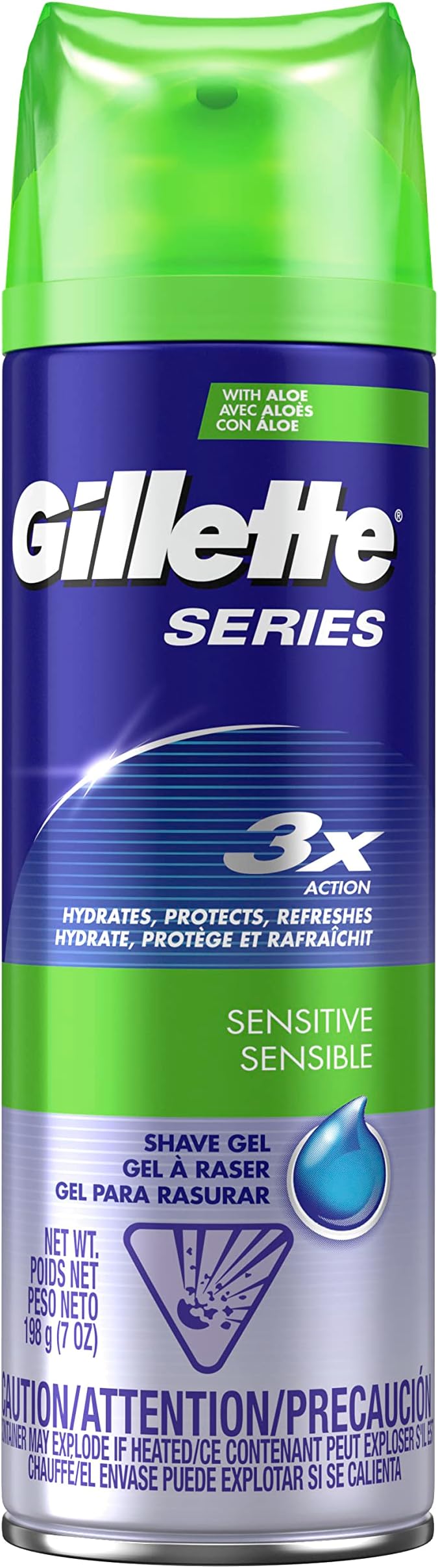 GILLETTE HYDR-ULTRA SHAVE GEL7Z