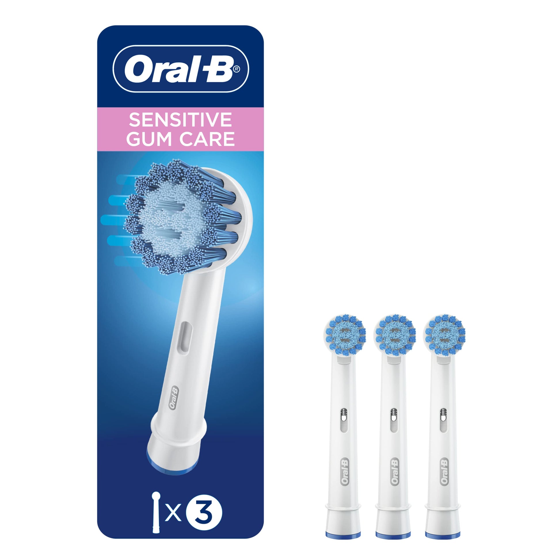 Oral-B Gum Care Replacement Brush Heads 3 Count