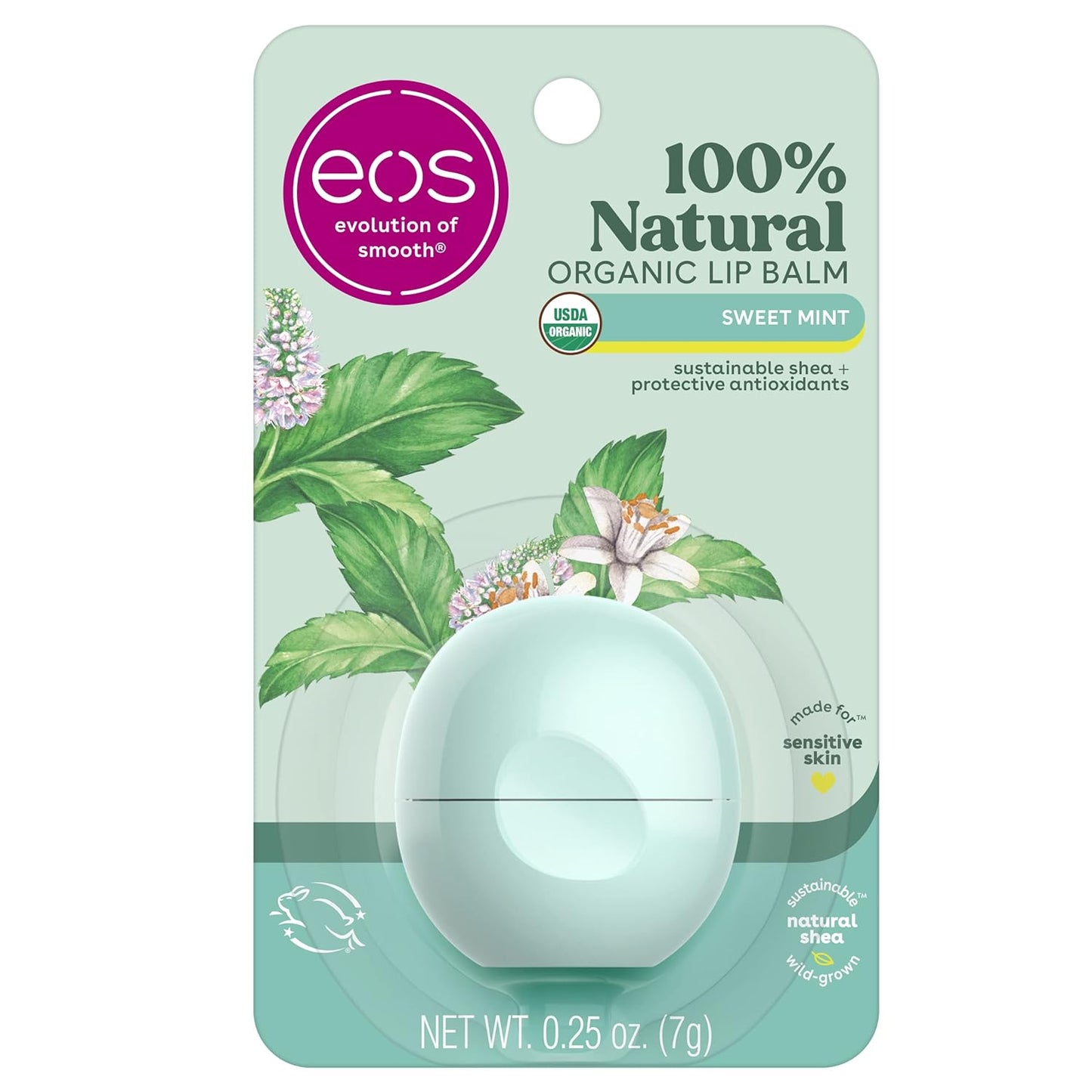 EOS LIP BALM 2PK MINT