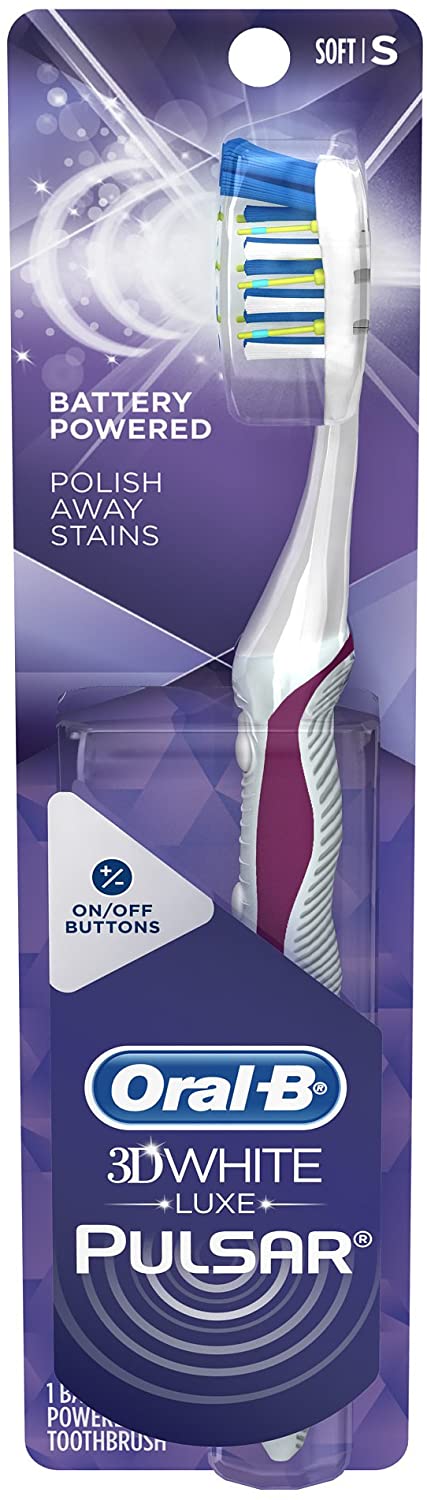 ORAL B TOOTHBRUSH PULSAR 3D WHITE MED