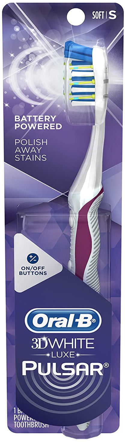 ORAL B TOOTHBRUSH PULSAR 3D WHITE MED
