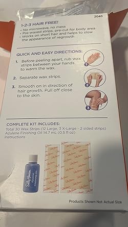 SALLY HANSEN HAIR REMVR WAX STRP KIT 34C