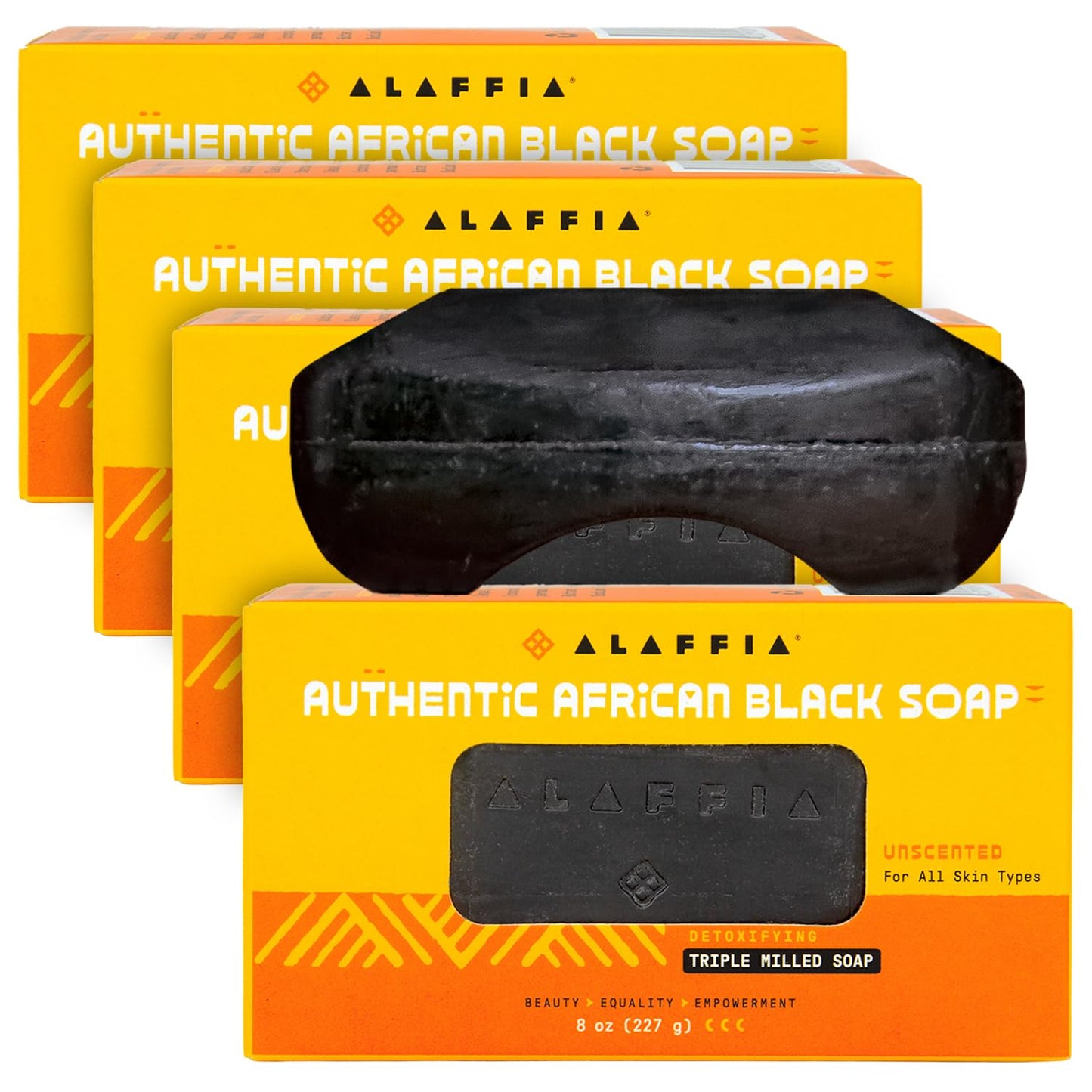 ALAFFIA BLACK SOAP PPRMNT 32OZ