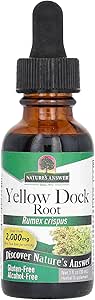 NATURE'S ANSWER AF YELLOWDOCK ROOT