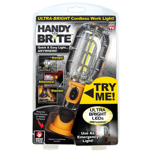 new easy Handy Brite, Ultra Bright Cordless LED Work Light, 1CT
