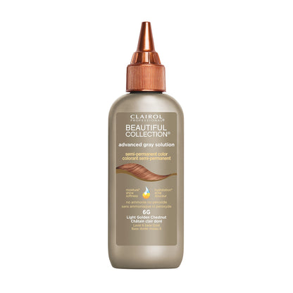 Clairol Beautiful Ags Coll. #6G Light Golden Chestnut 3oz