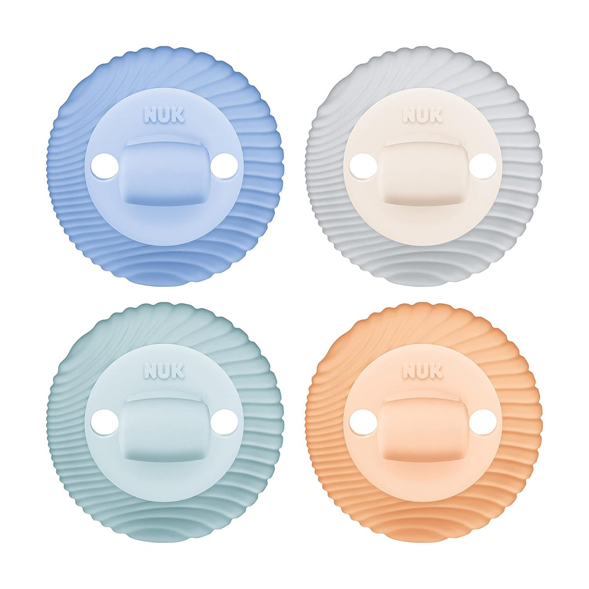 NUK PACIFIER SZ2 JCY 2PK MXD