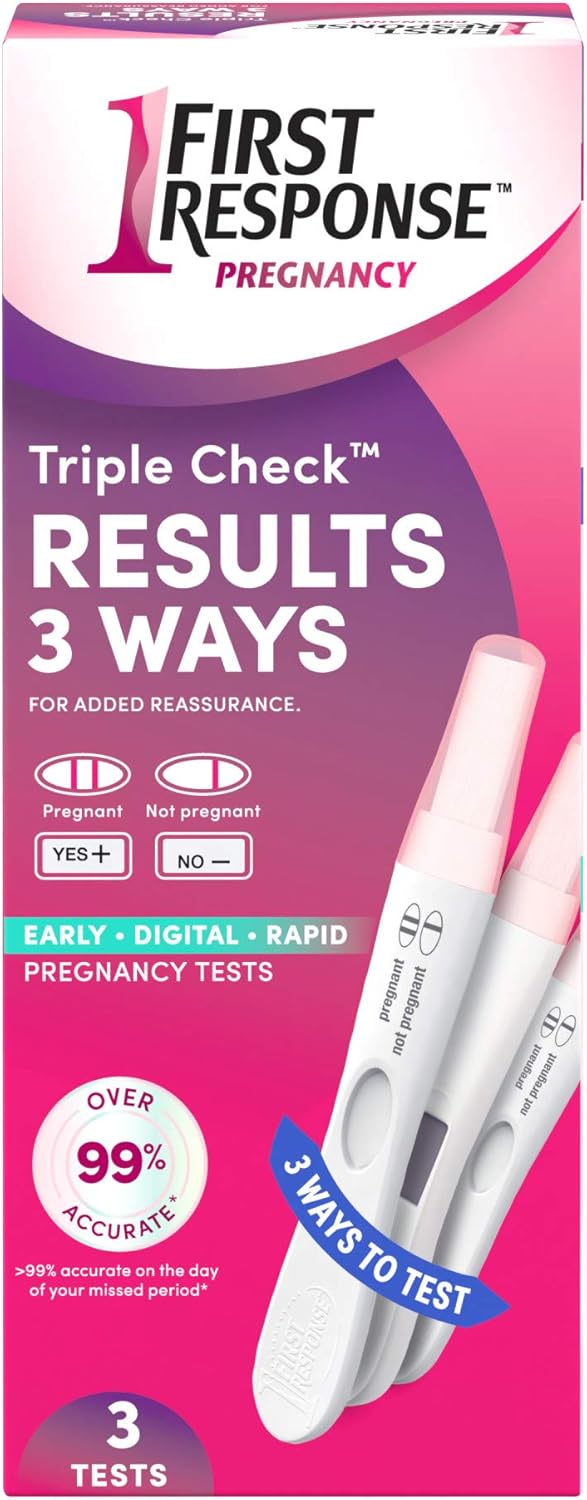 FIRST RESPONSE PREG TEST TRIPLE CHCK 3CT