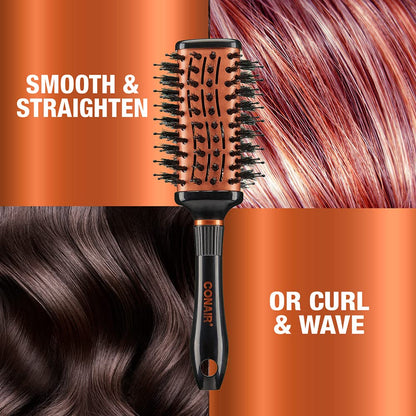 CONAIR Copper Collection Quick Blow-Dry Vented Hair Brush