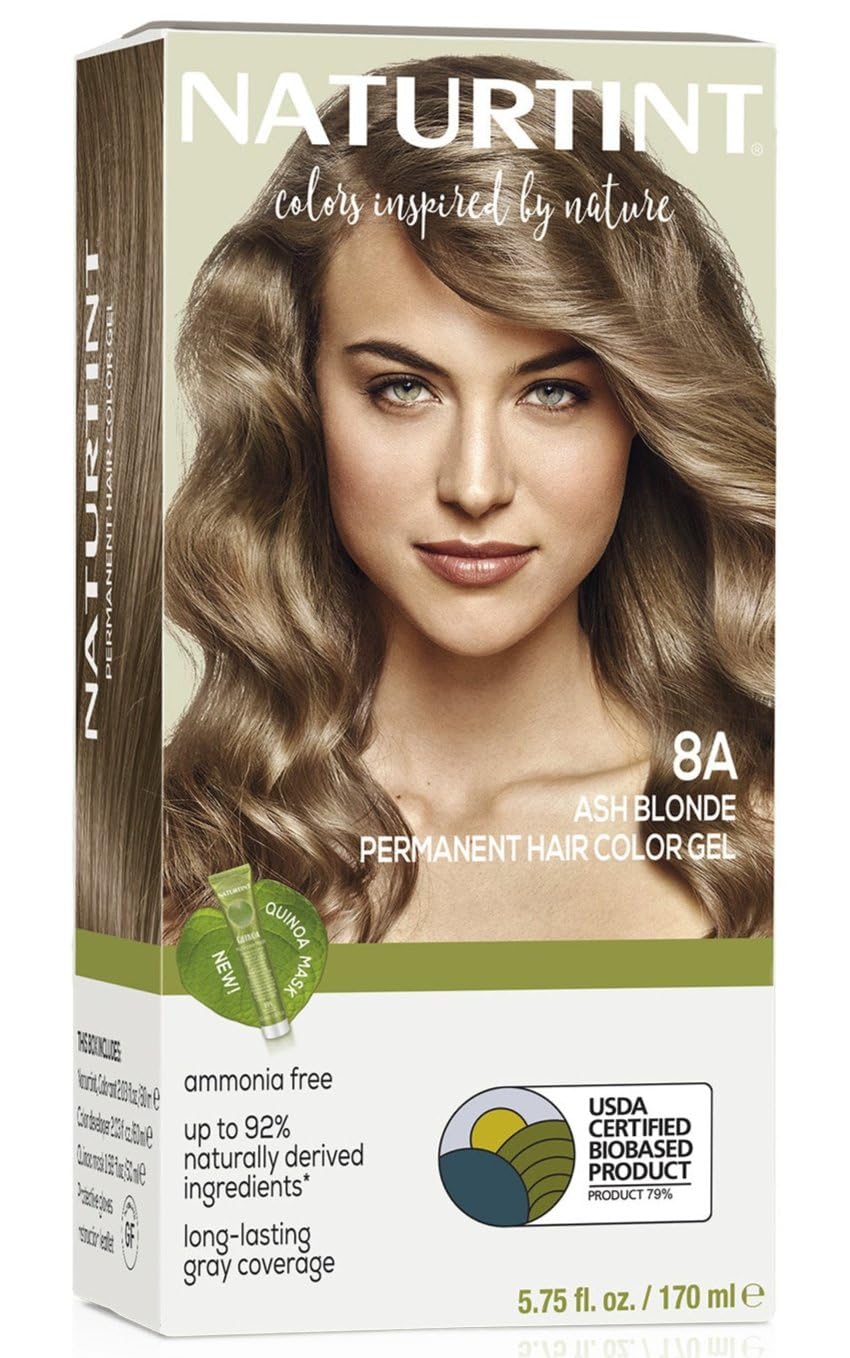 NATURTINT HAIR COLOR,8A,ASH BLONDE