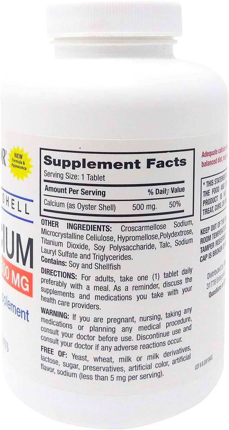 OYSTER SH CALC/D TB 500MG-200U 60