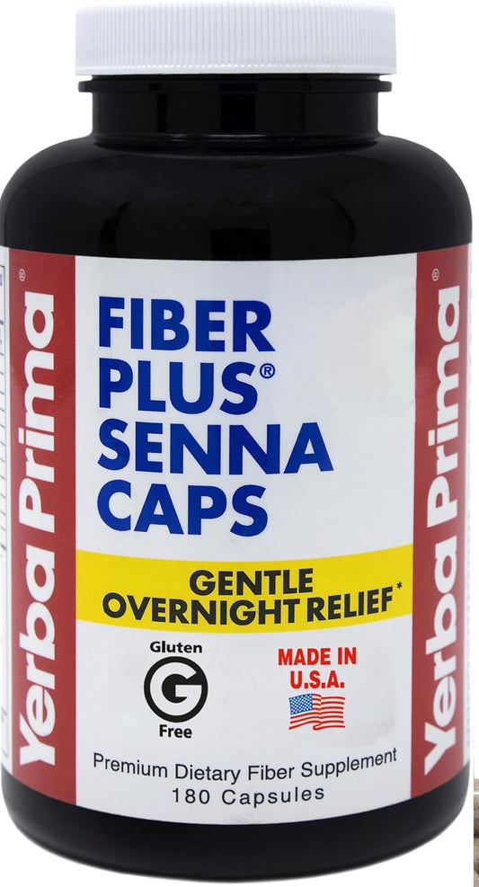 YERBA PRIMA FIBER PLUS,SENNA POWDER