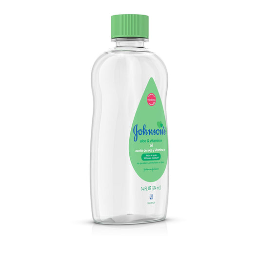 JJ BABY OIL 14OZ