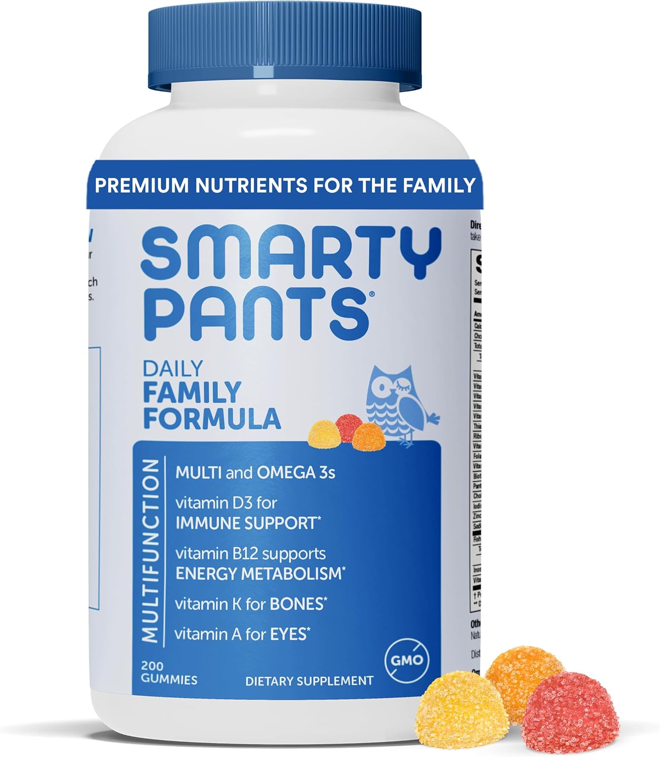 SMARTYPANTS GUMMY VIT,MENS MULTI+OMGA