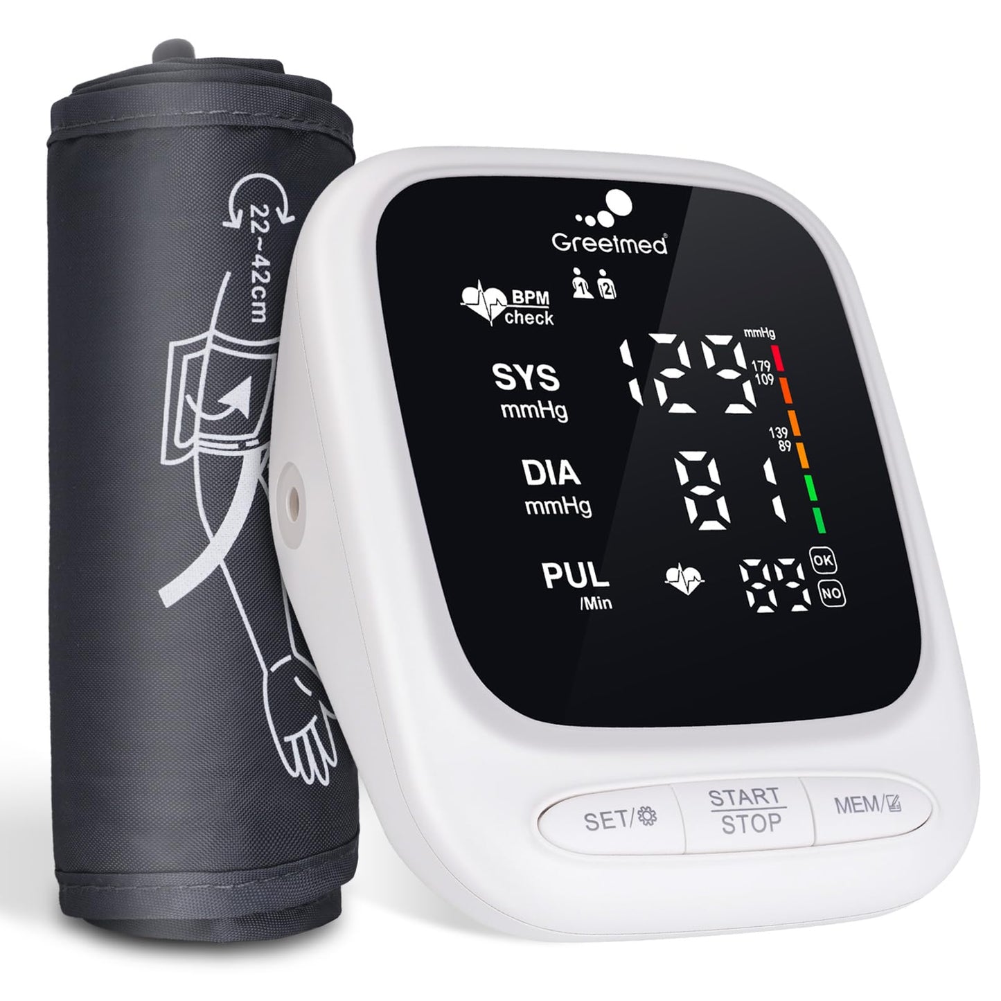 BLOOD PRESS MONITOR TALKING W/ WIDE CUFF