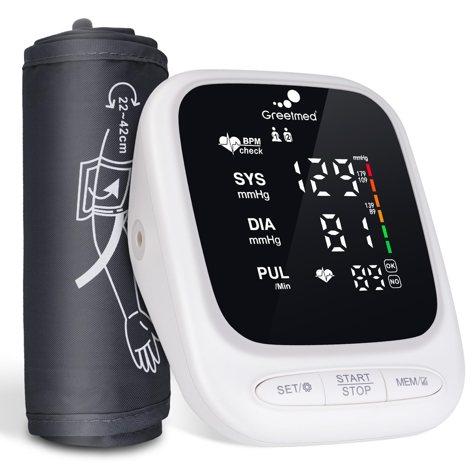 BLOOD PRESS MONITOR TALKING W/ WIDE CUFF