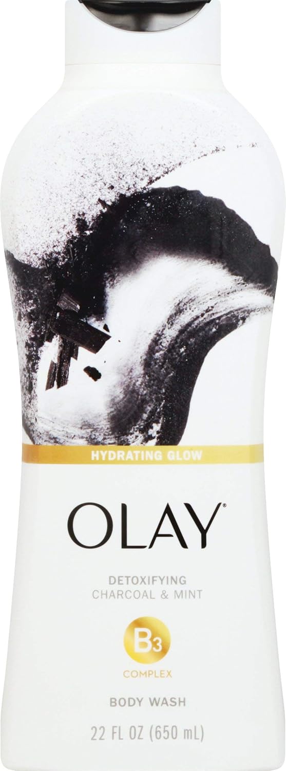 OLAY BDYWSH CHARCOAL&MINT   22Z
