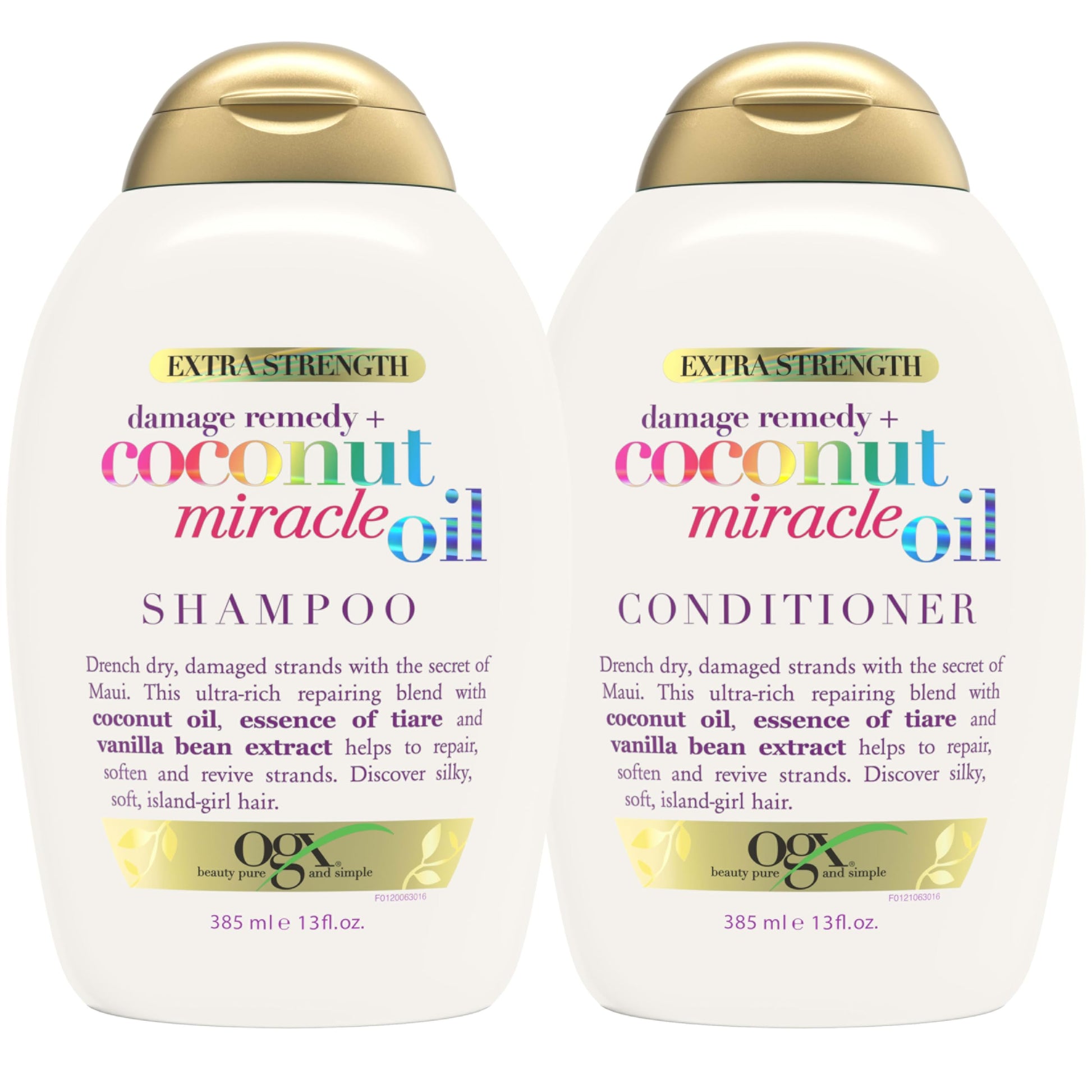 OGX COCONUT MIRACLE SHAMPOO 13Z