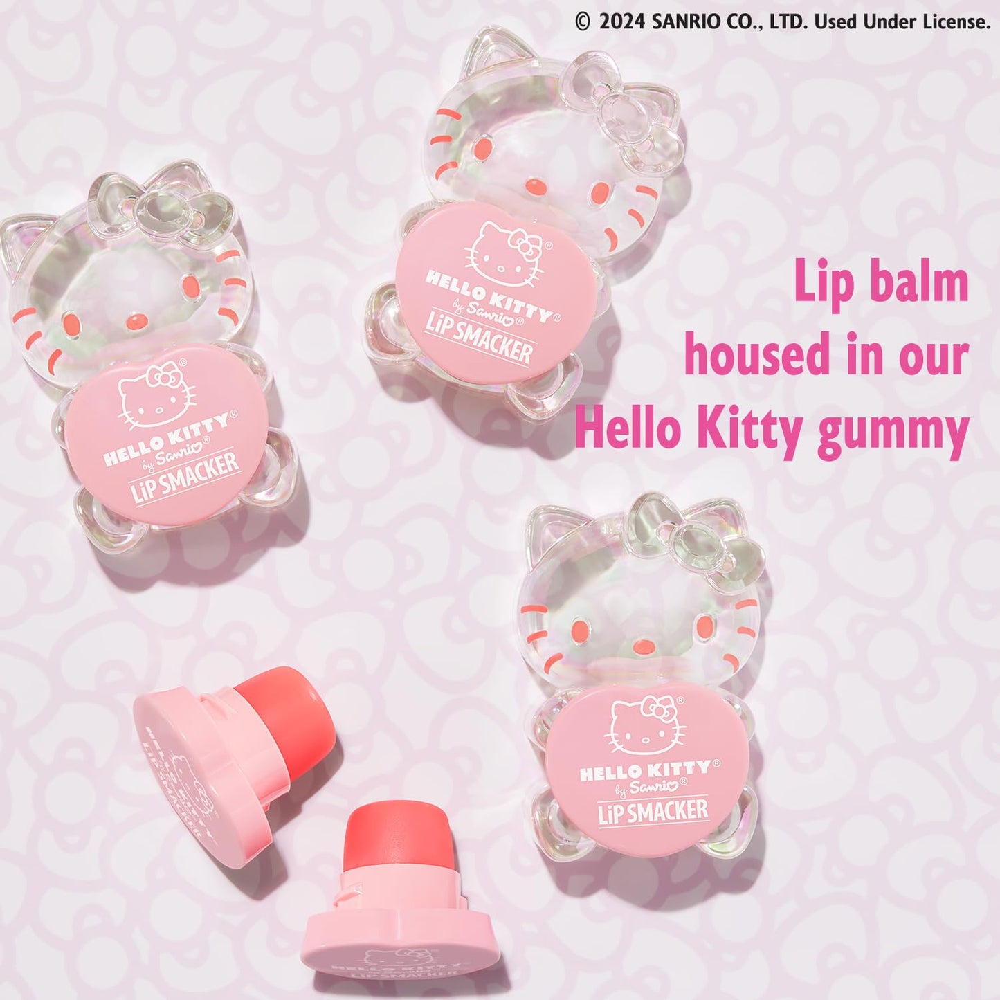 Lip Smacker Hello Kitty Gummy Lip Balm - Positively Peach