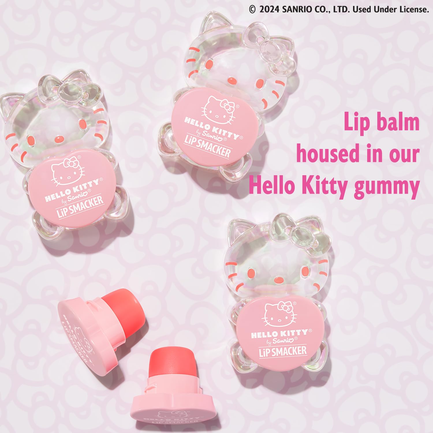 Lip Smacker Hello Kitty Gummy Lip Balm - Positively Peach