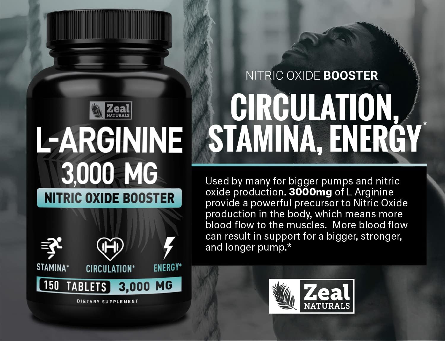 L-ARGININE TB 1000MG 100 MS