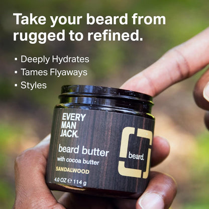 EVERY MAN JACK FACE BEARD OIL,SNDLWOOD