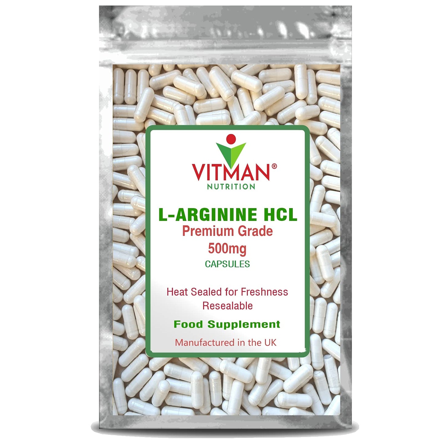 L-ARGININE CP 500MG 90