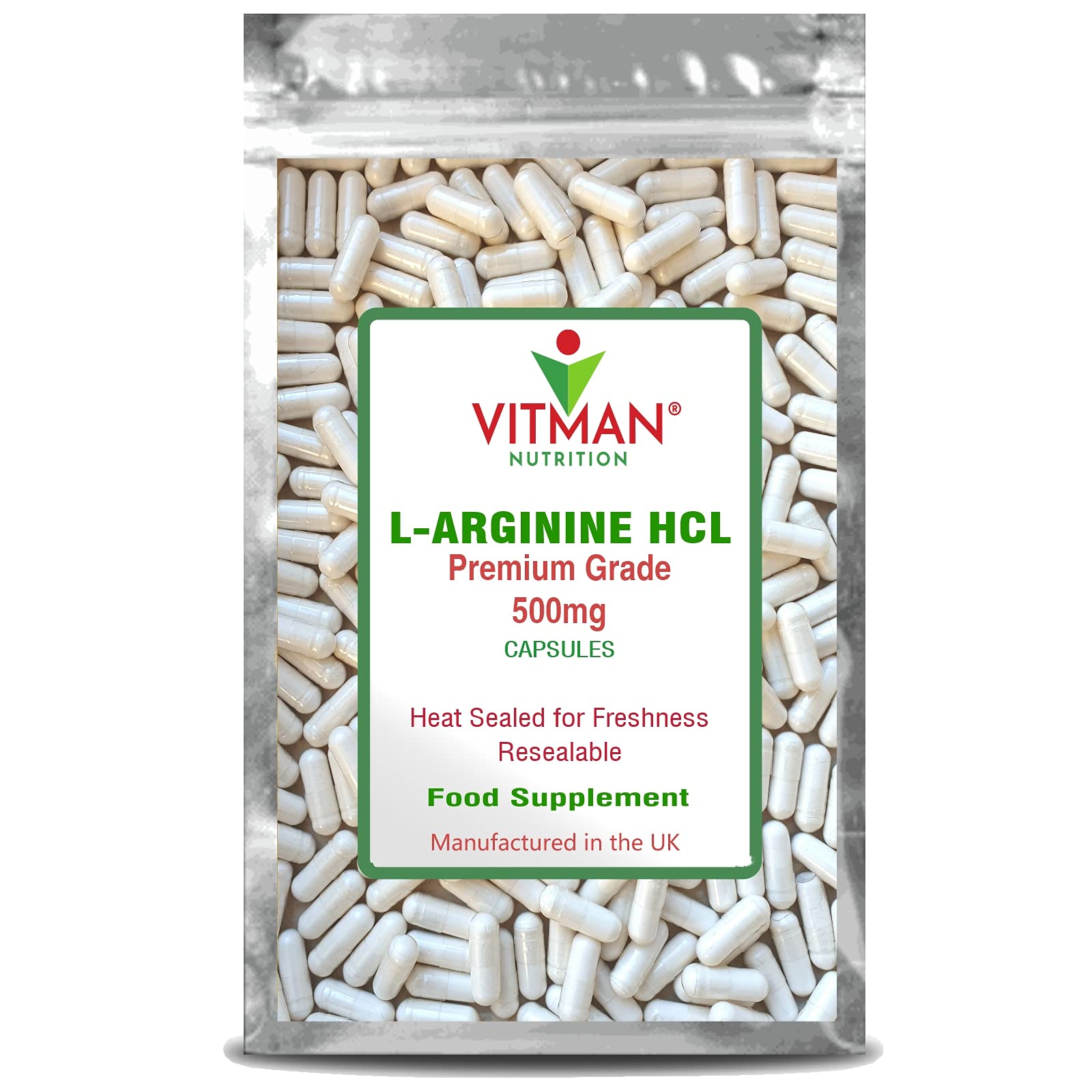 L-ARGININE CP 500MG 90