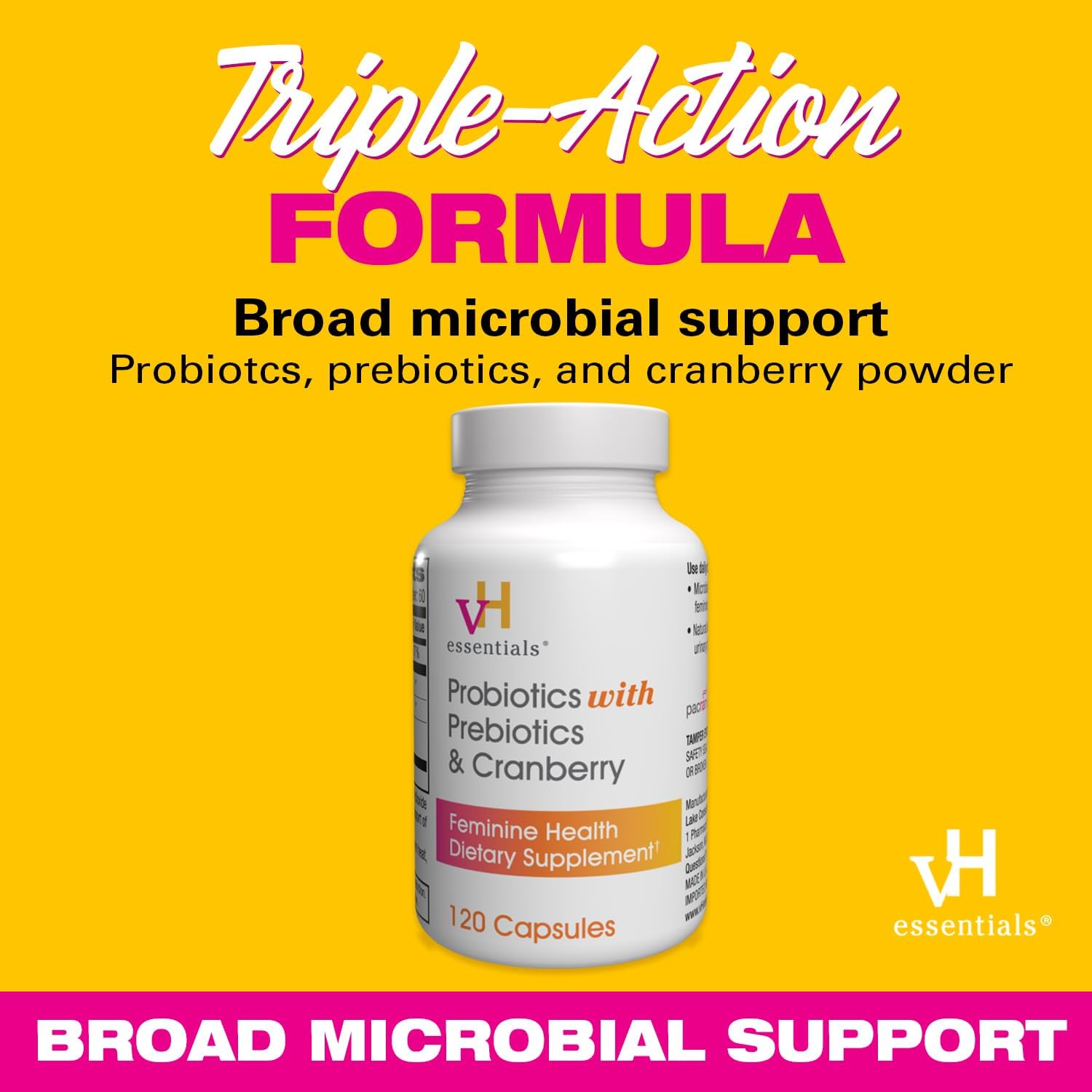 VH ESSENTIALS PROBIOTICS CRANBERRY