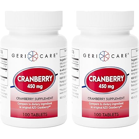 CRANBERRY 450MG TAB 100CT GERI-CARE