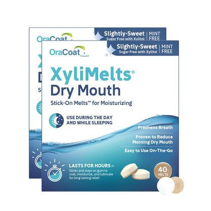 XYLIMELTS DRY MOUTH MINT LOZ 40CT
