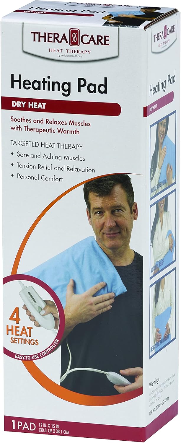 HEATING PAD THERACARE DLX MST/DRY HT