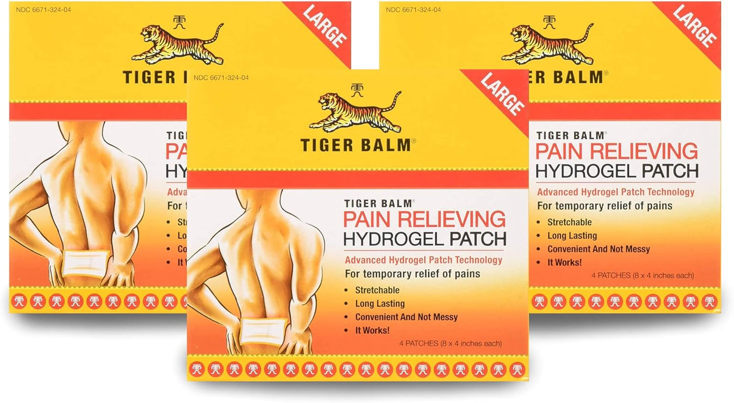 TIGER BALM LARGE PAT 4CT