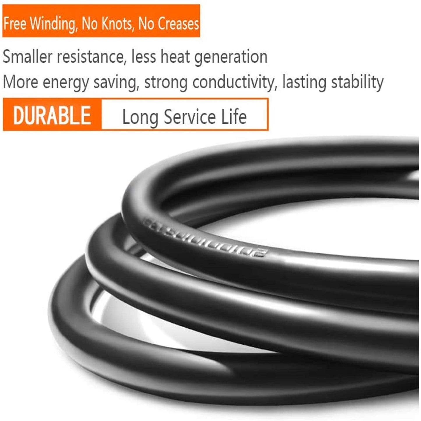 CHARGEWORX USB CABLE MIC BLACK