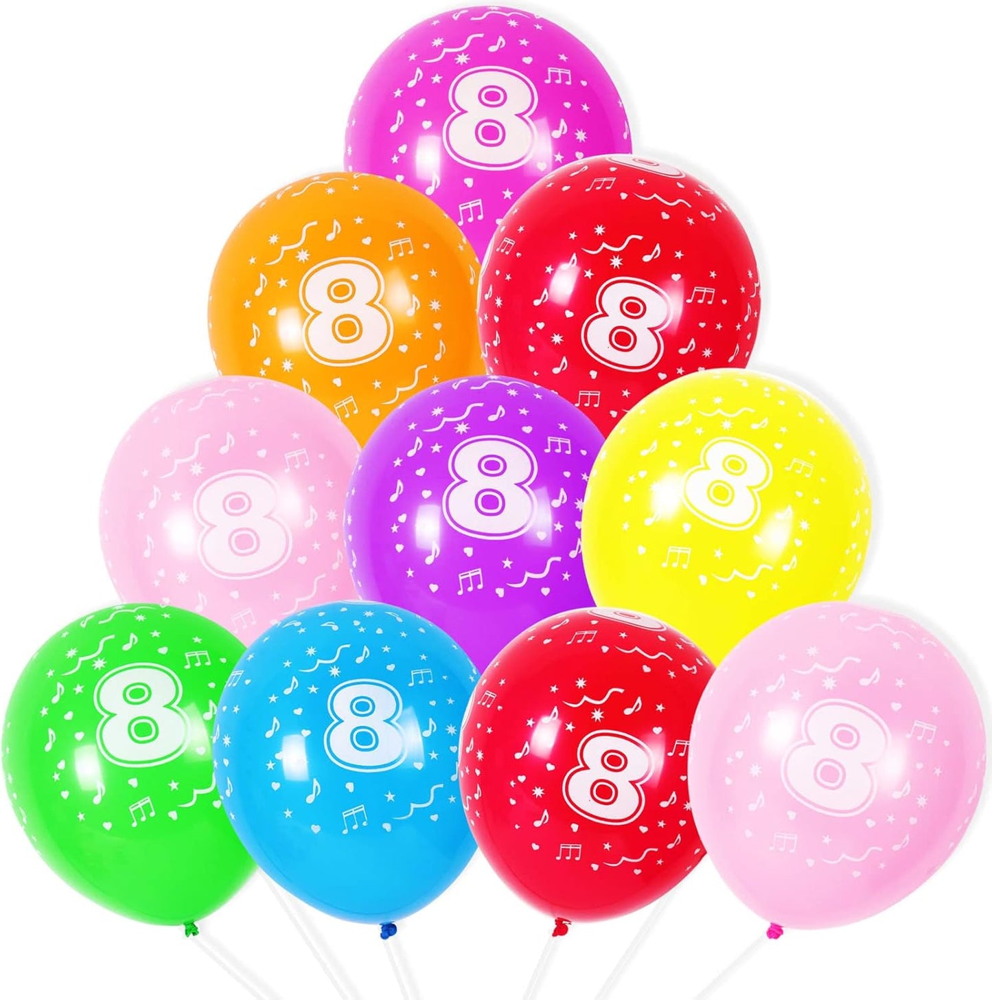 8 SQAWKER BALLOONS