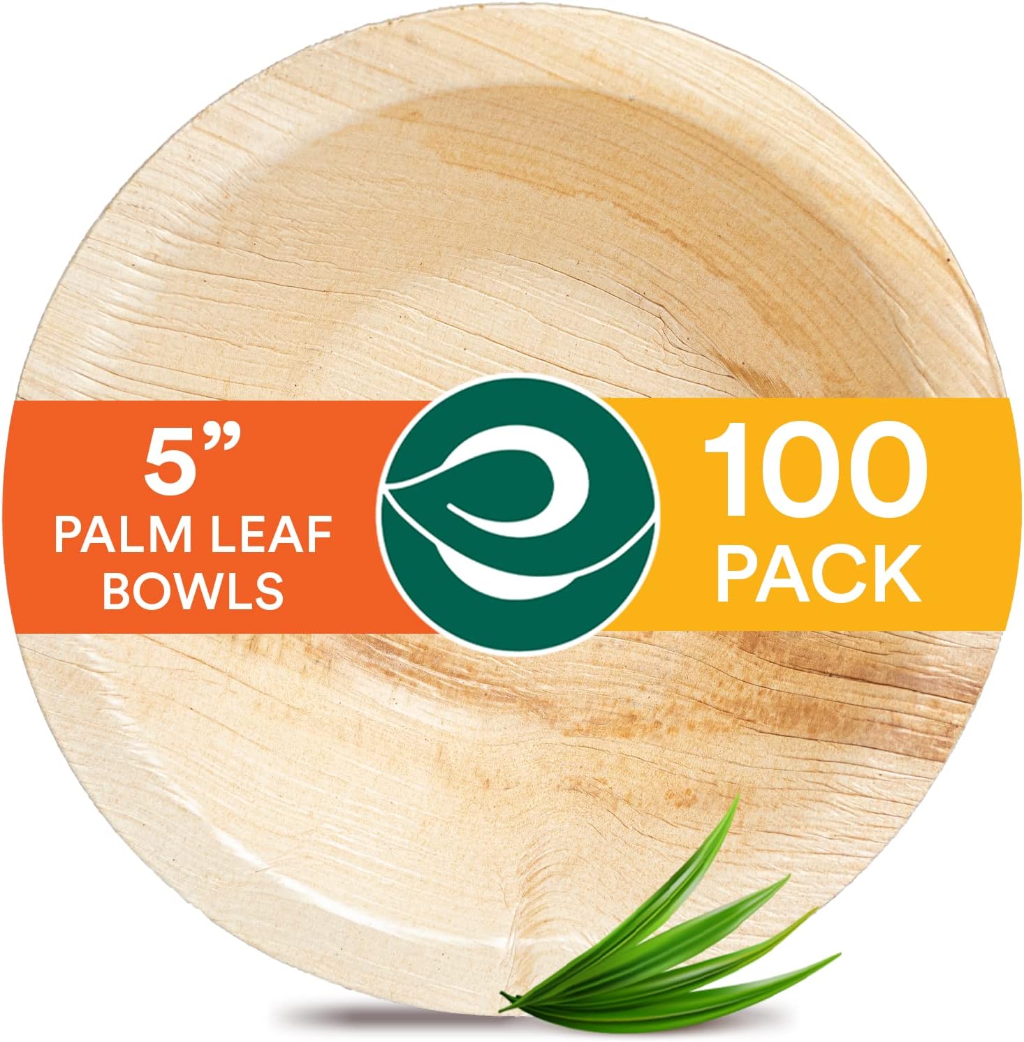 ECO SOUL RND BOWLS,16 OZ,PALM LEAF