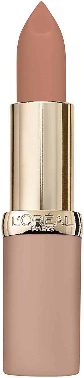 L'ORÉAL PARIS x Muglar Power Matte Lipstick, 01 Light Pink Nude