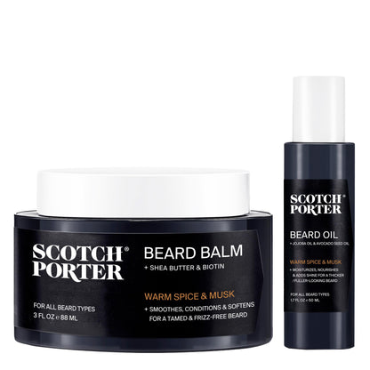 SCOTCH PORTER BEARD BALM    3OZ