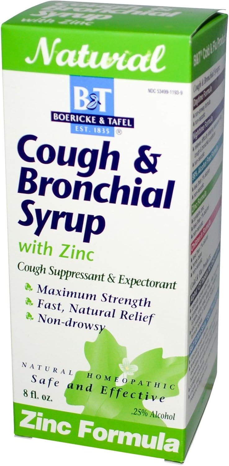 COUGH&BRONCH SYR,W/ZINC