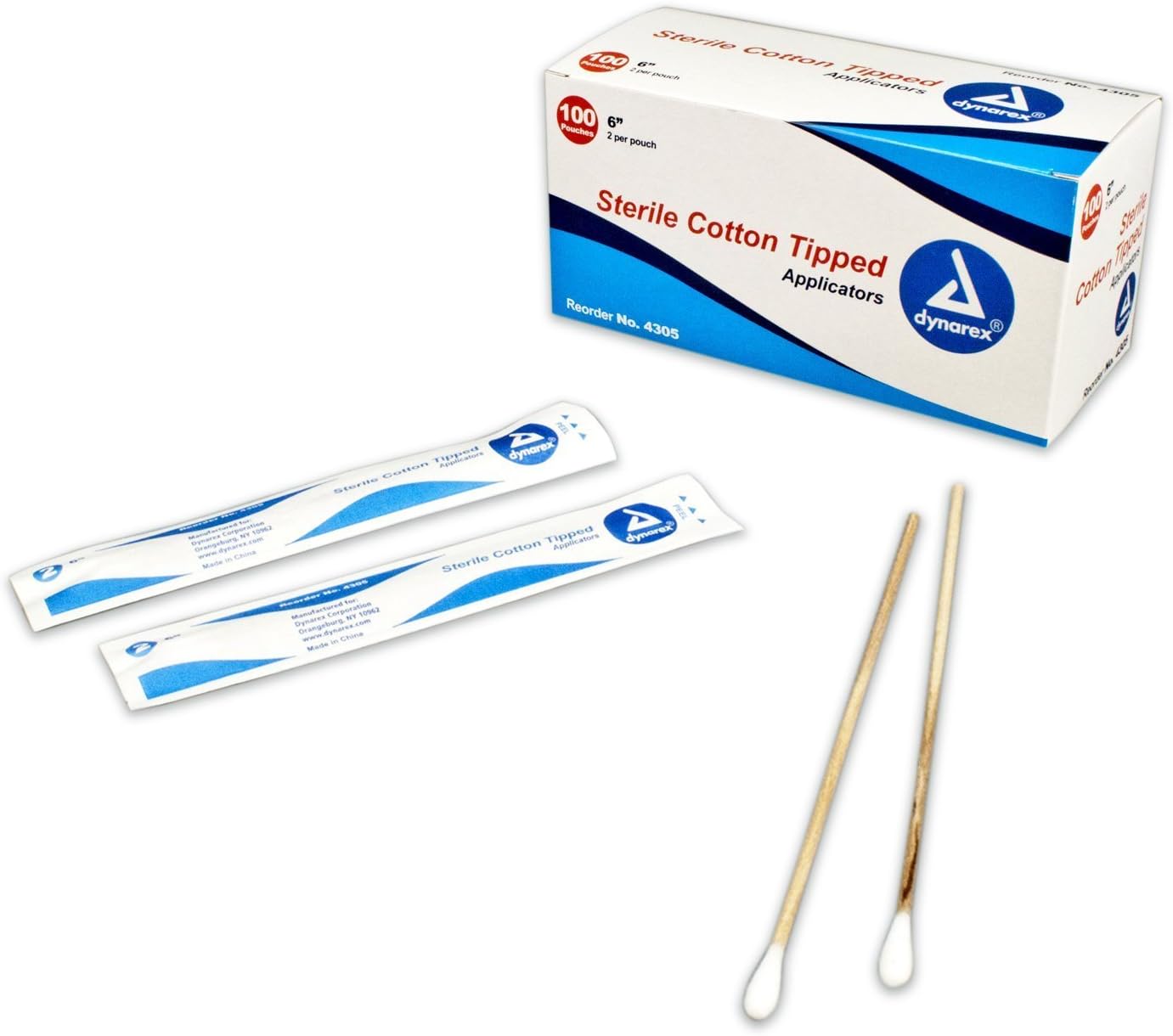 SS COTTON TIP APPLICATOR 300CT