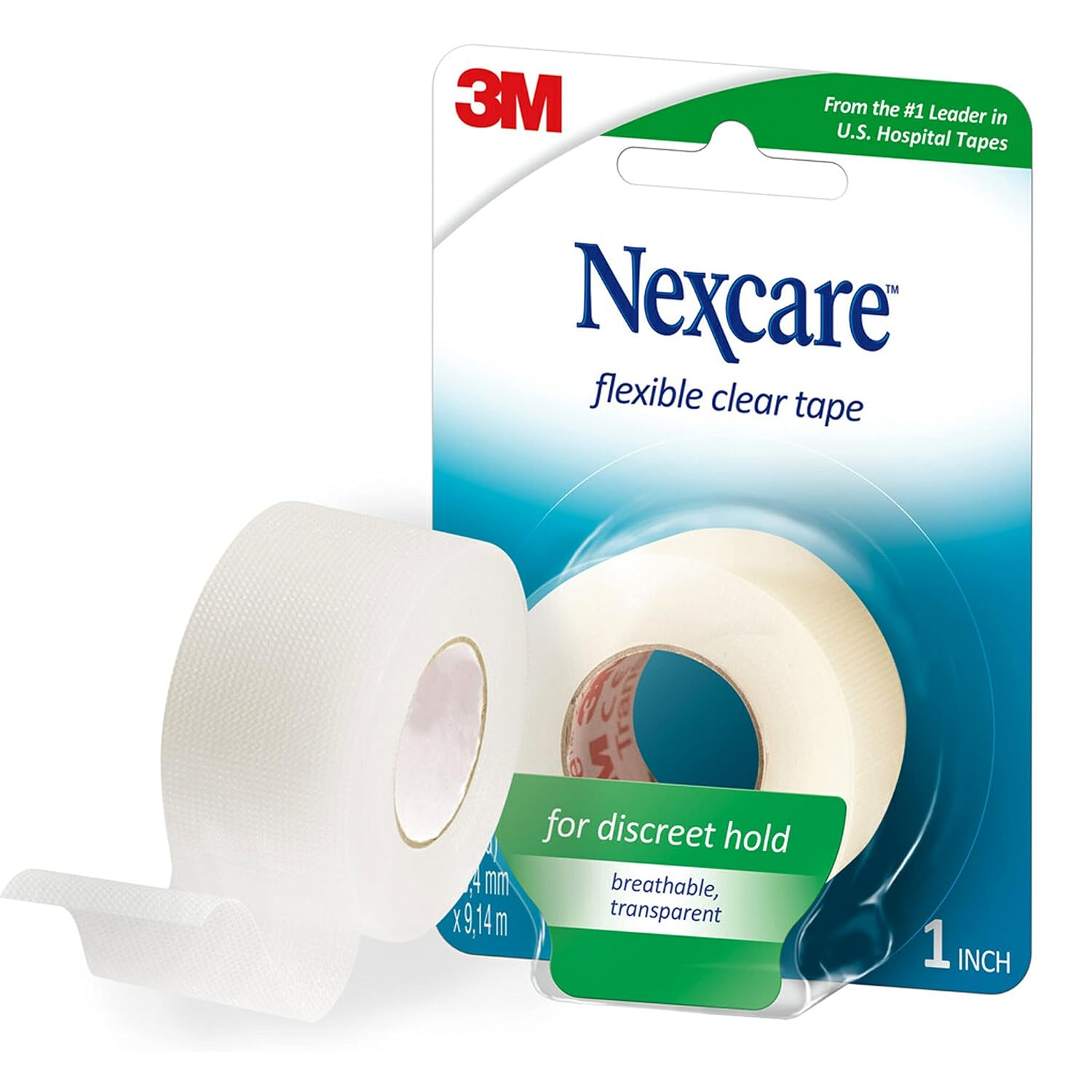 NEXCARE TAPE TRANSPORE CLR 2INX10YD