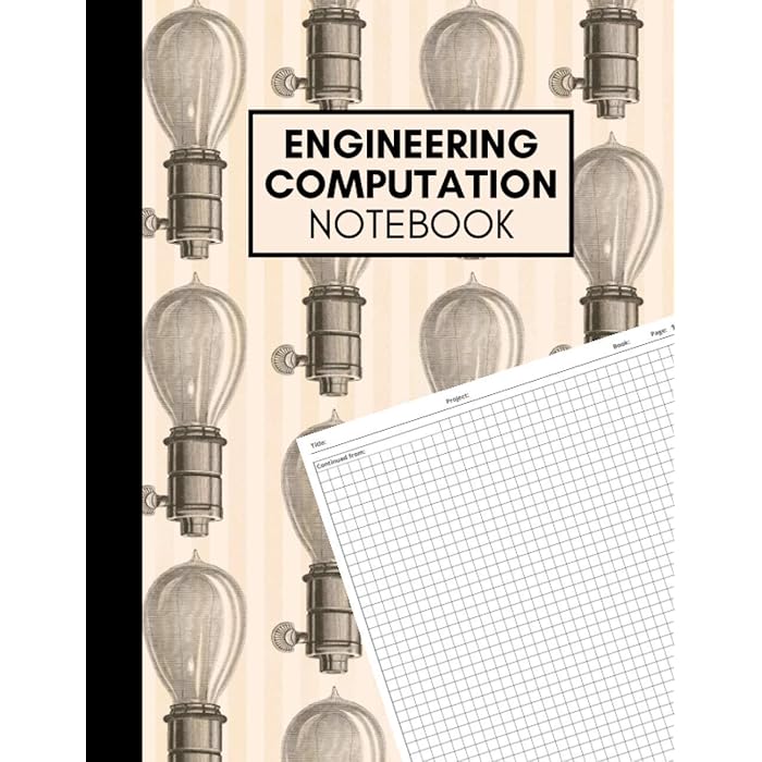 Oxford® Engineering Computation Book, Quad Ruled, Green Tint Paper