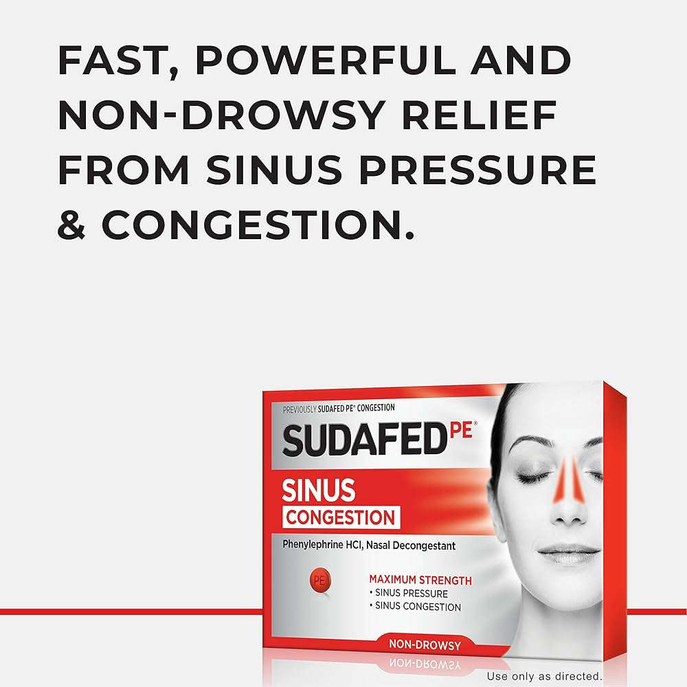 SUDAFED PE SINUS CONGESTION TAB 36