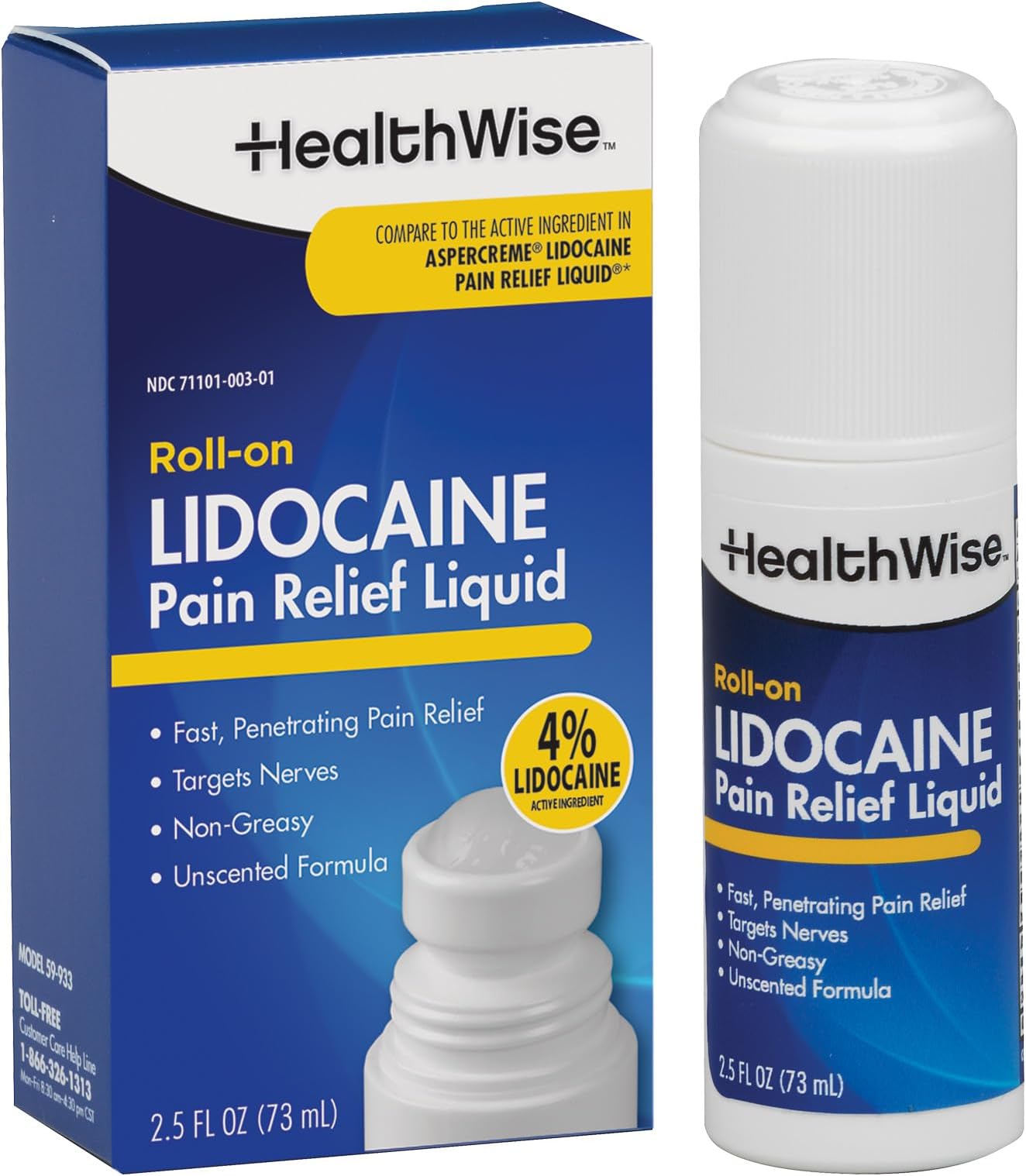 GNP LIDOCAINE PAIN RELIEF LIQ R/O 2.5OZ