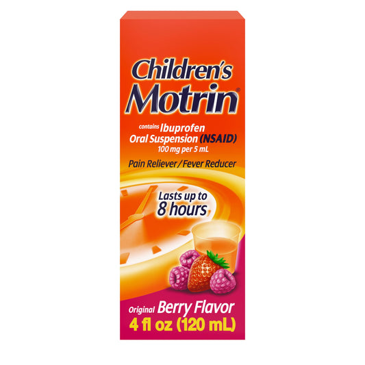MOTRIN CHD SS 100MG/5ML 120ML BGM